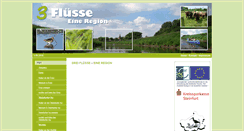Desktop Screenshot of drei-fluesse.de