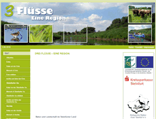Tablet Screenshot of drei-fluesse.de